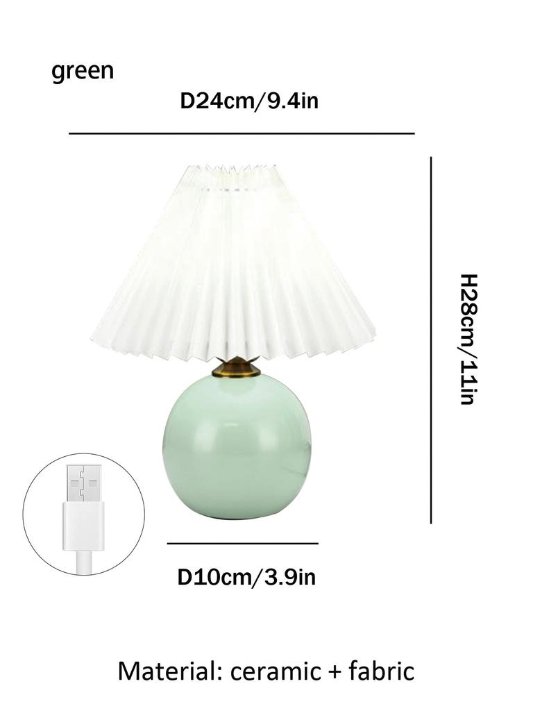 LED Pink/blue/orangr/green/white Lampshade Mood Lighting Table lamp,Bedroom Bedside Lamp,Night Light,Nordic Desk Decorating Item