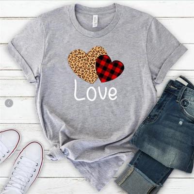 Tee Shirts Drop Shipping Woman T-shirt Valentine's Day Gift Woman Tshirt Female Tee Top Shirts for Women