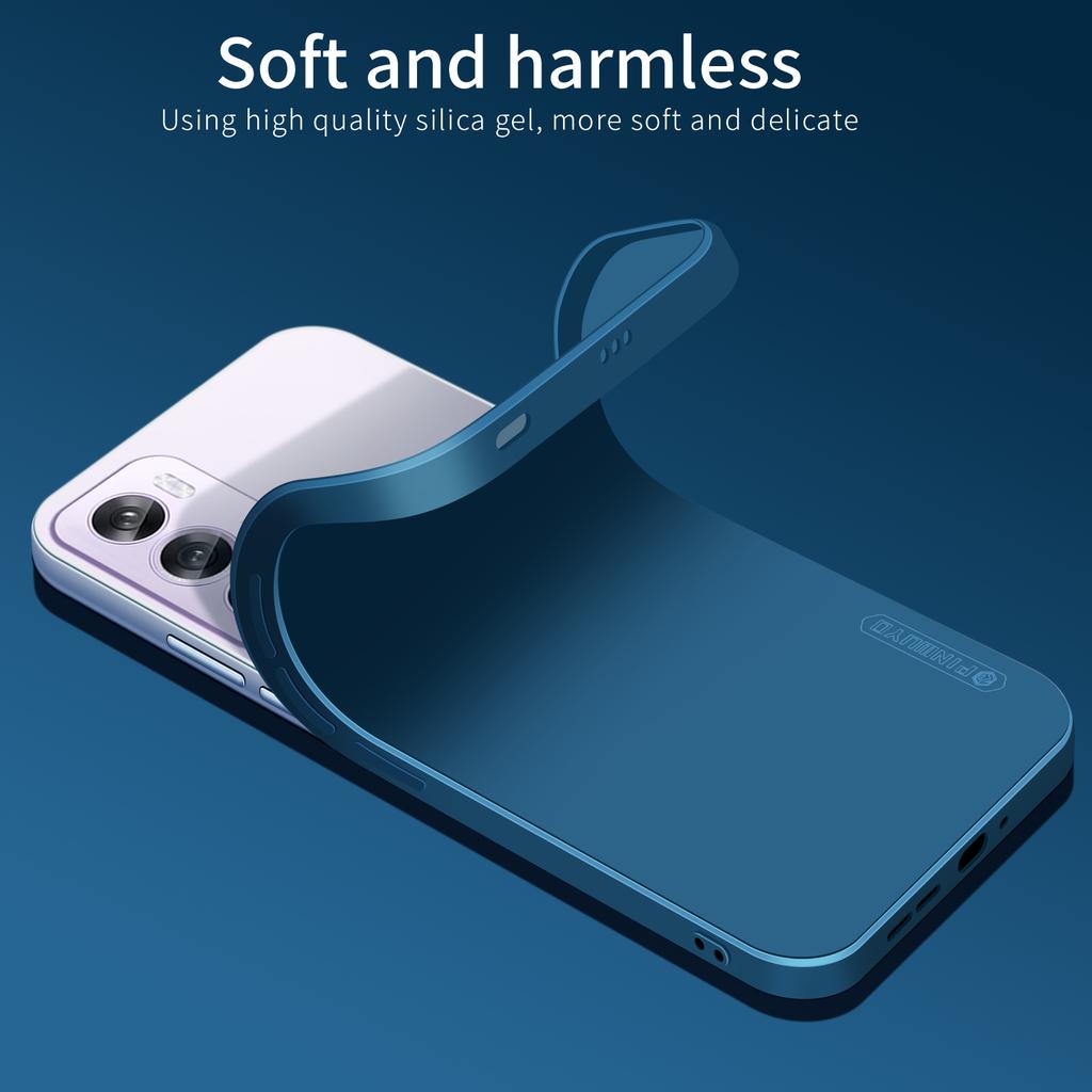 PINWUYO JK Touching Series For Oppo Reno12 Pro 5G (Global) TPU Case Fiber Lining Phone Cover