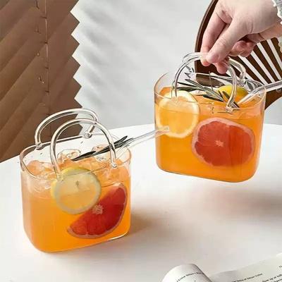 Einzigartige Becher in Taschenform, Aquarien-Vasen, Kreative und Niedliche Saftgläser