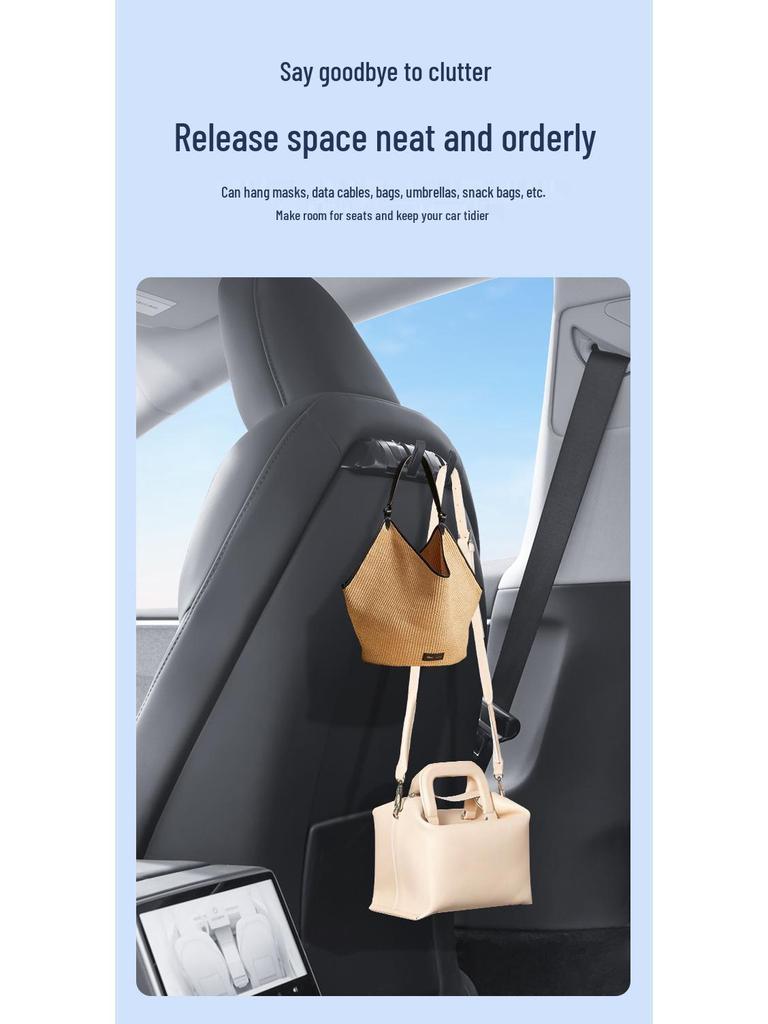 Tesla Model 3/Y Rücksitzhaken für grenzüberschreitende Modifikationen