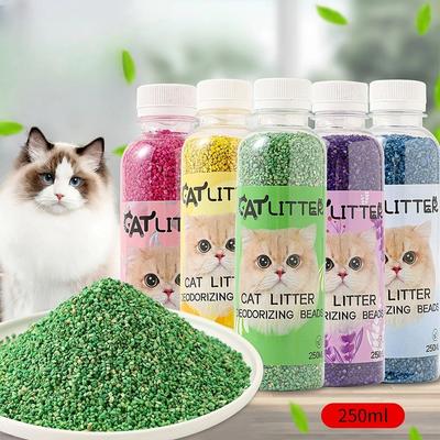 2025 Angenehmer Geruch Katzenstreu Deodorierende Perlen Deodorierung Rein Natürlich Haustiergeruch Absorbiert Aromatisch Kätzchen Toilettenreinigung