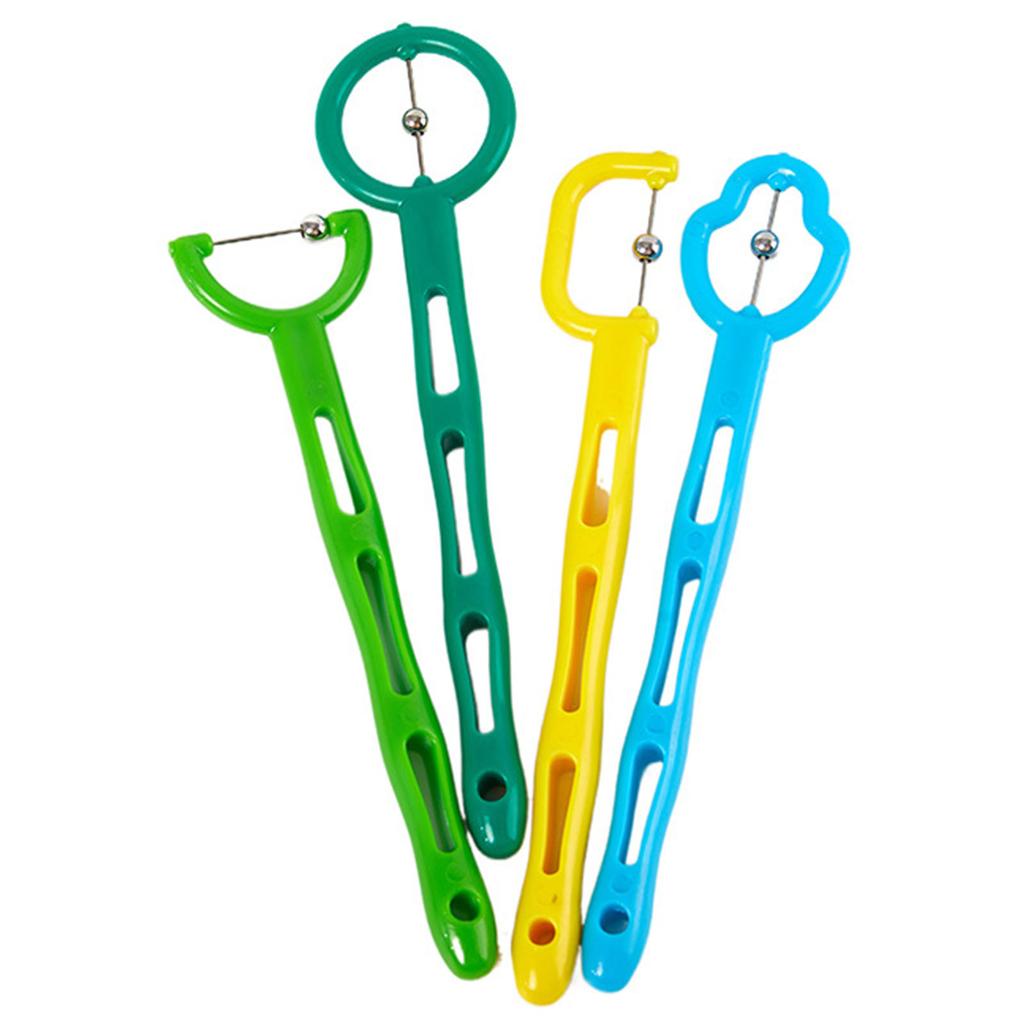 3/4Pcs Tongue Tip Lateralization and Elevation Tools Therapeutic Tool Set for Apraxia Dysarthria Improve Feeding Skills