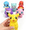 New Arrival Pokmon Squishy Pals Toy Set 6Cs Pikachu Gengar Jigglypuff Charmander Soft Slow Rising Stress  Relief Toy For Kids