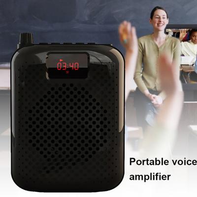 K500 Voice Amplifier Microphone Belt Bluetooth-compatible Loudspeaker Wired Audio Speaker