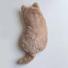 Soft Fluffy Pencil Case Kawaii Animal Stationery Bag Portable Cat Plush Pencil Bag  Office Supplies