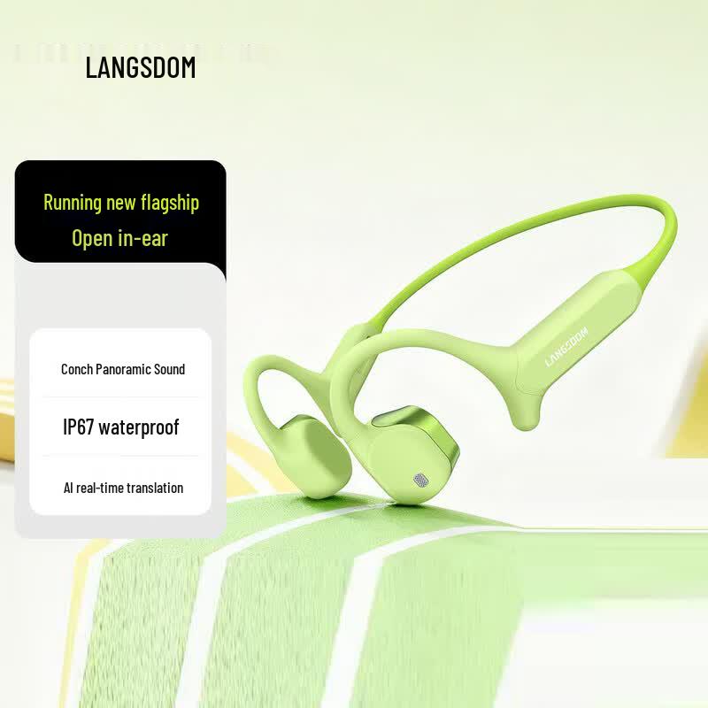 Langsdom AirWave MAX Open-Ear Bluetooth Sports Headset