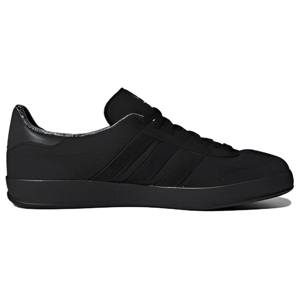 Adidas Originals Gazelle Indoor Fabric Synthetic Leather Comfortable Versatile Durable Lightweight Low-Top Sneakers Men Sneakers Black G25885