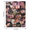 Joseph Quinn Photo Collage Throw Blanket Soft Home Decor Blanket for Couch Bedroom