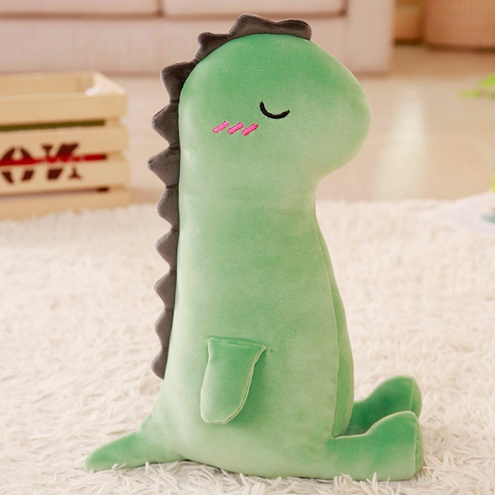 1pc 40cm Cute Dinosaur Plush Pillows Cartoon Animal Stuffed Toy Dolls For Kids Children Boys Birthda