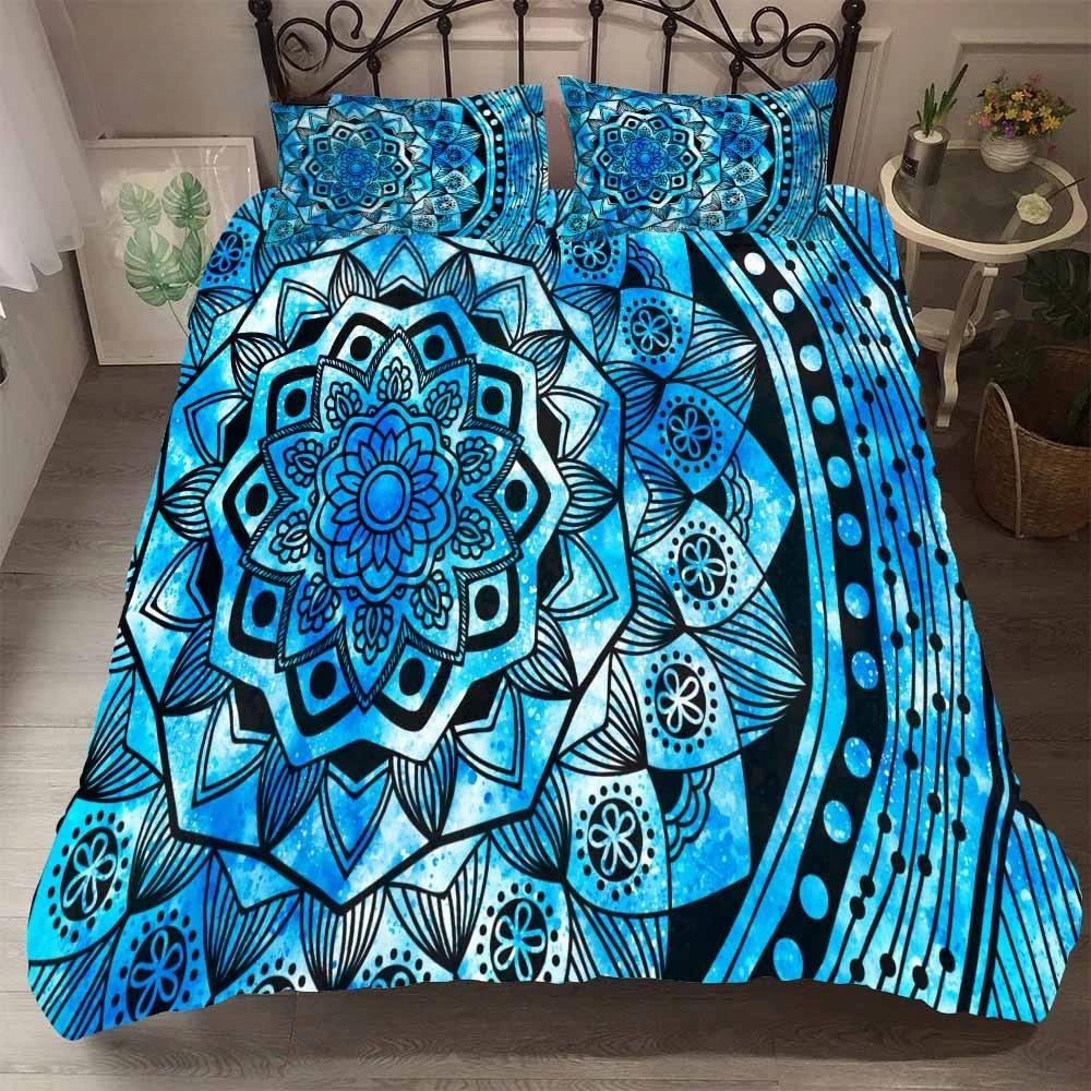 

Bedclothes US CalifKing Bed In A Bag Bedding Set Luxury Queen Size Comforter Sets Green Background Duvet Cover Set 135x200cm