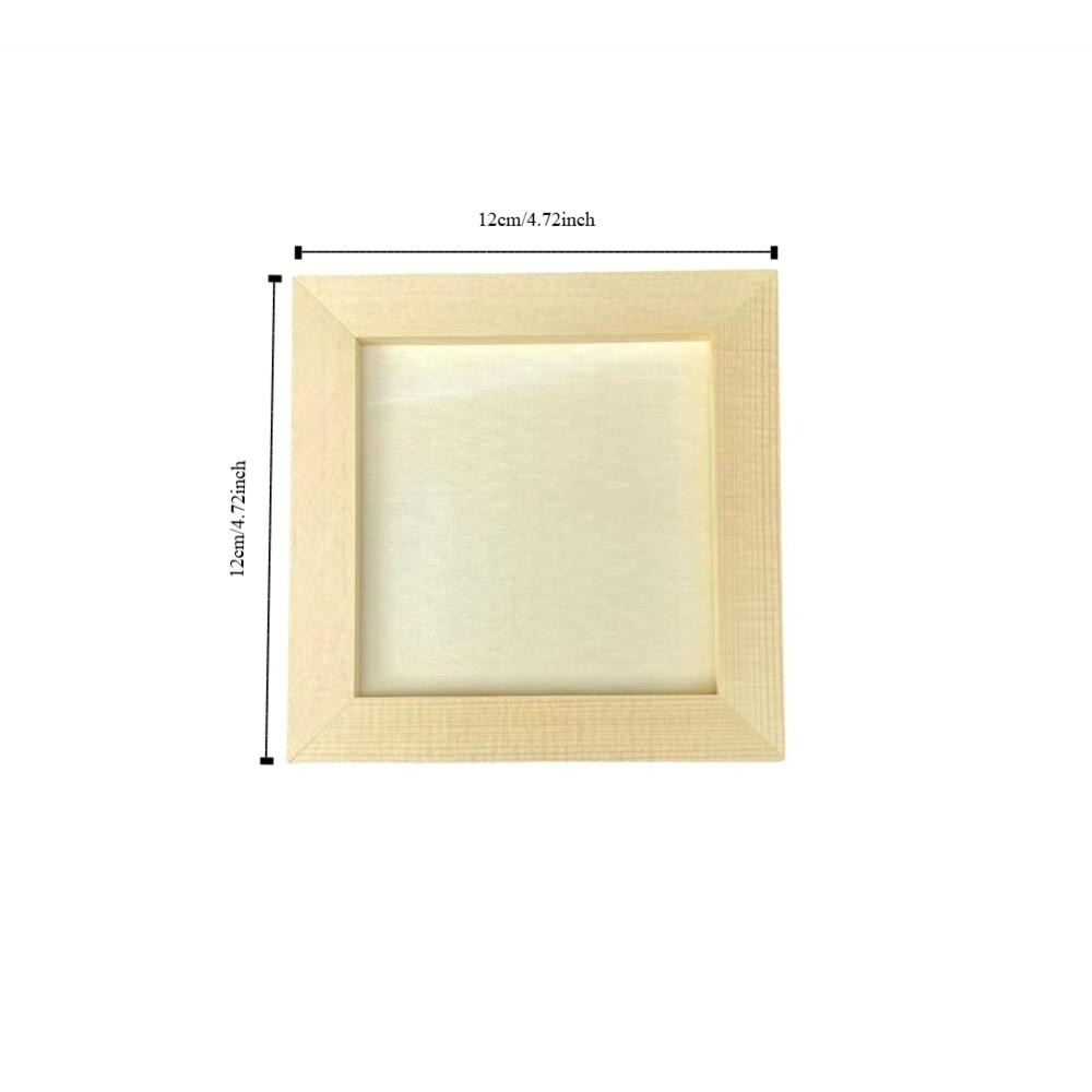 Wooden Picture Frame Multi Size Wooden Photo Holder Art Puzzle Holder  Children Painting Drawing