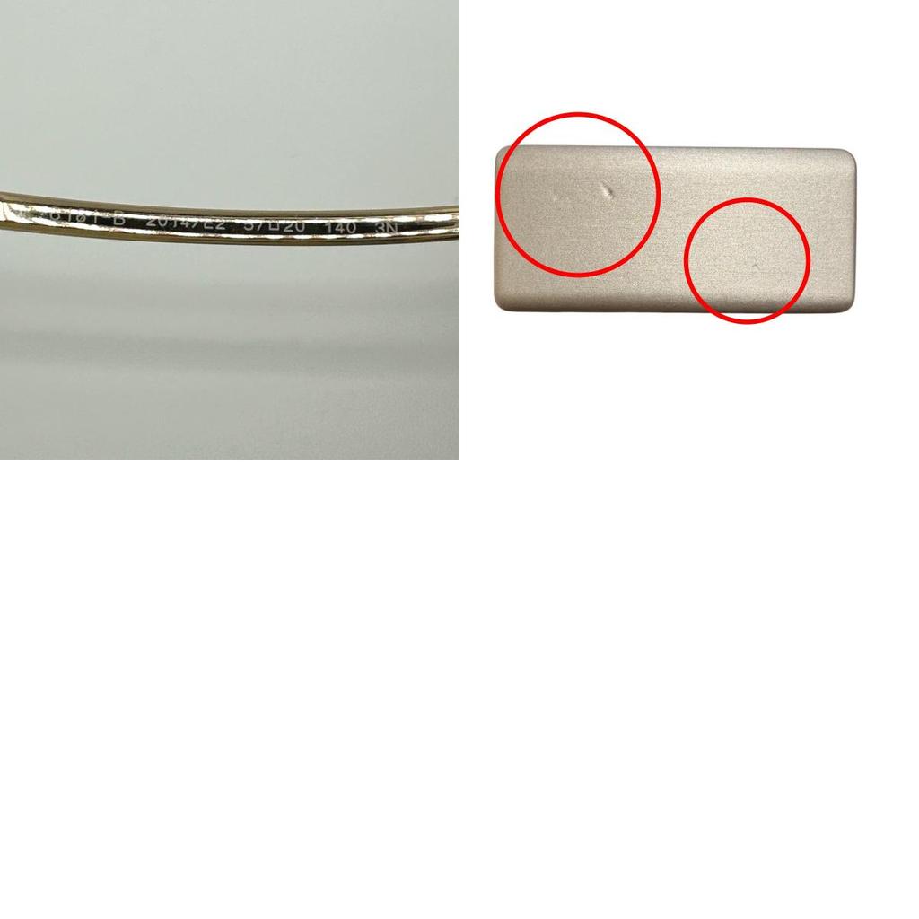 Bvlgari 57 20 2014/E2 Sunglasses Metal Brown Unisex BV6181B Used