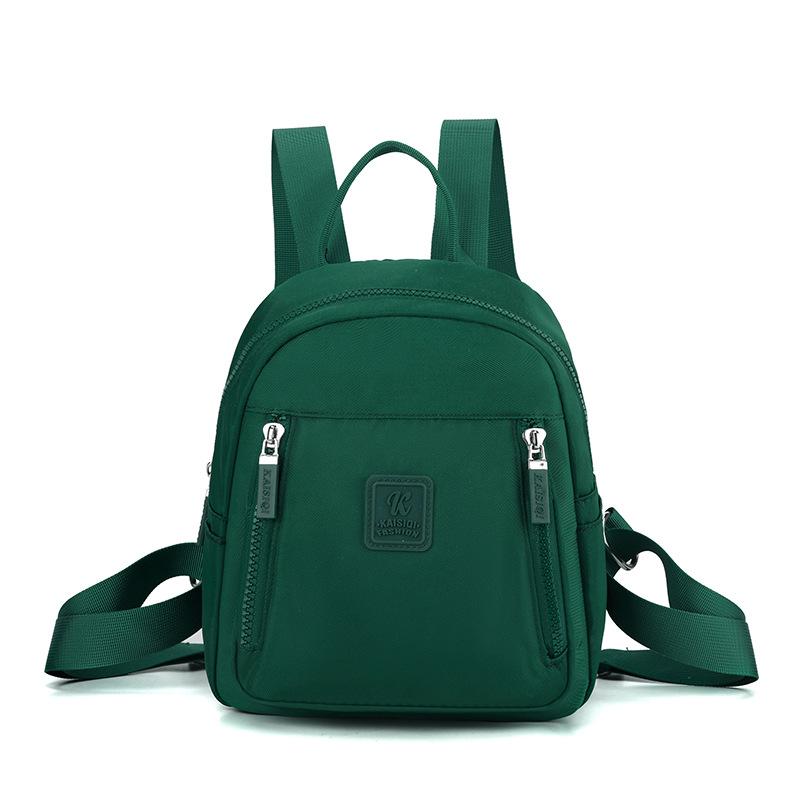 New Nylon Backpack Women's Fashion Casual Shopping Lightweight Backpack Versatile Foreign Style Student Schoolbag Women's Bag