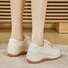 Summer New Thick-soled Leather, Light and Casual Mother, Empty and Breathable Mother Soft Bottom
