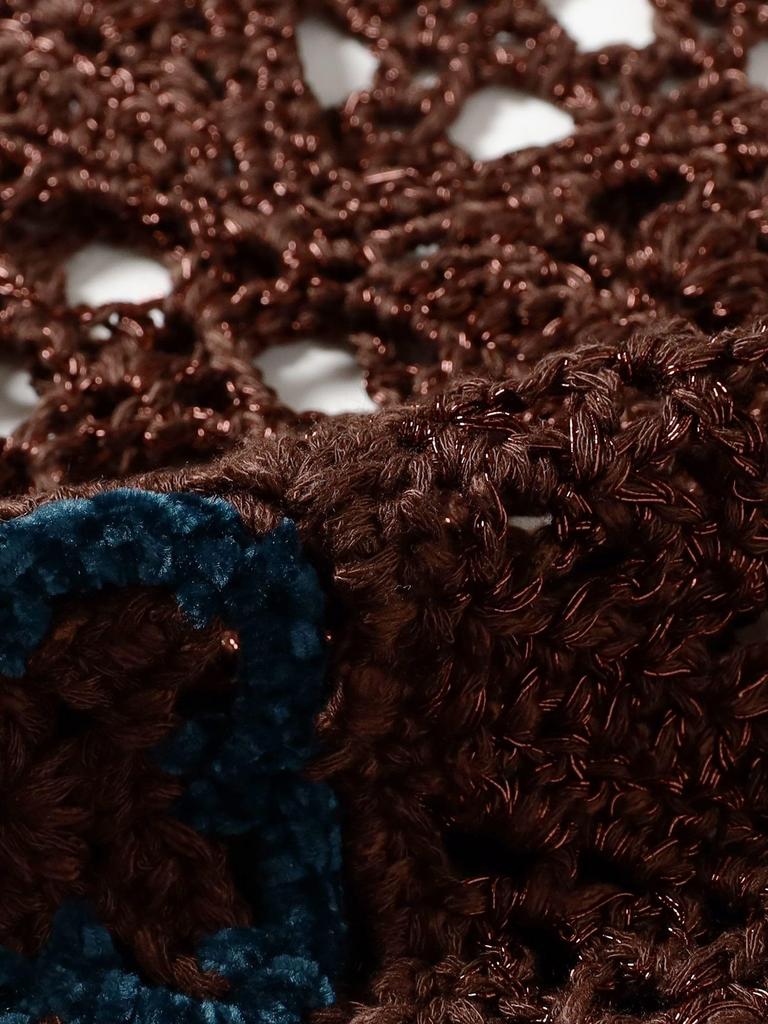 BEAMS Life Store by BEAMS S/S Knit Vest LOGAN Knitting Mills Mole Paper Bustier Women's Brown One Size