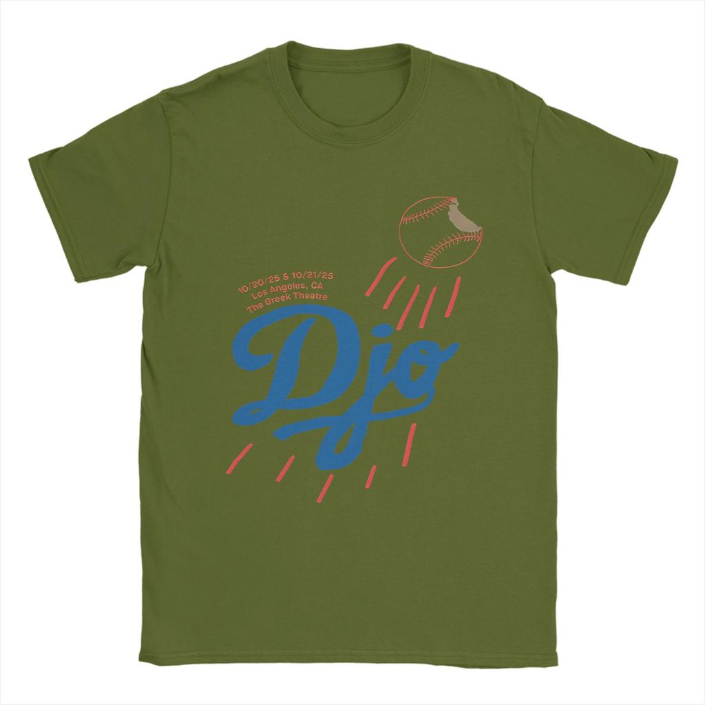 Vintage Djo The Greek Theatre TShirt Unisex Round Neck Pure Cotton T Shirt Djo Short Sleeve Tee Shirt Gift Clothing