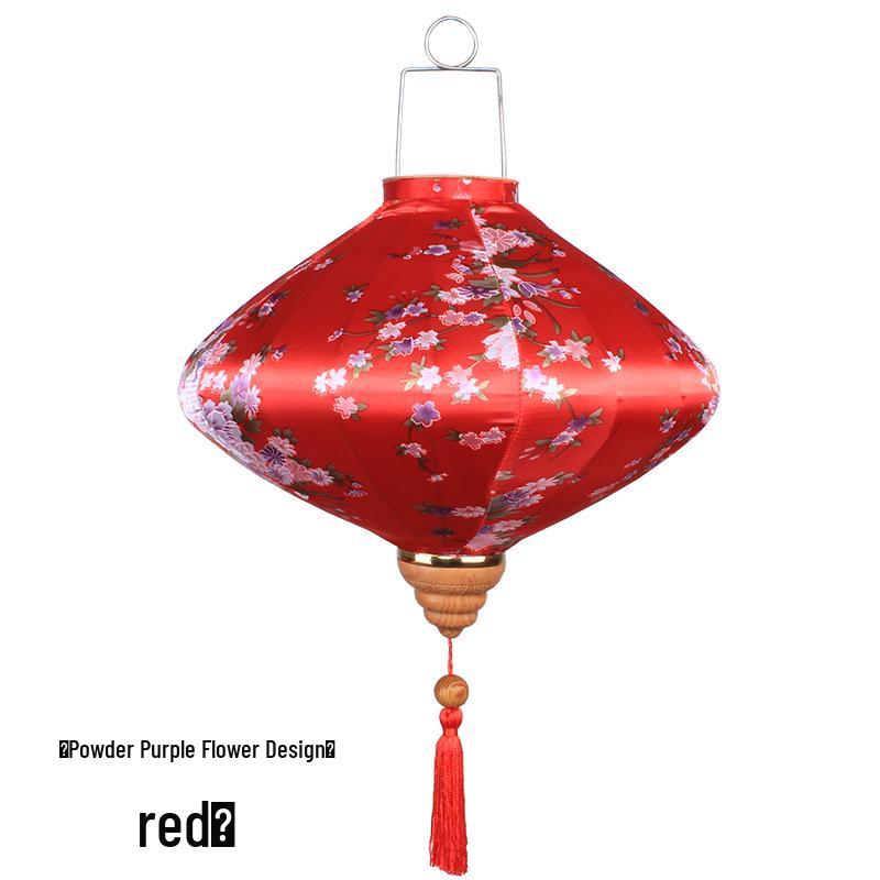 Antique Pattern Waterproof Chinese Lantern for Outdoor Balcony Decoration
