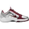 Nike Zoom Kobe 5 Rebound Breathable Support Low Top Basketball Shoes Silver Red Unisex HM9522-001