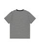 MAHAGRID Stripe Basic Logo Tee Gray(Mg2Gmmt508A)