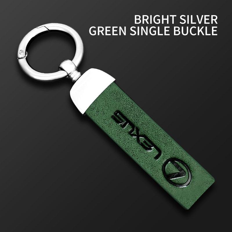 Car Vintage Leather Keychain Zinc Alloy Chain Keyring For Lexus F SPORT GS GX IS LS LX CT LC RC LBX NX RX 350h 450h ES UX 300e
