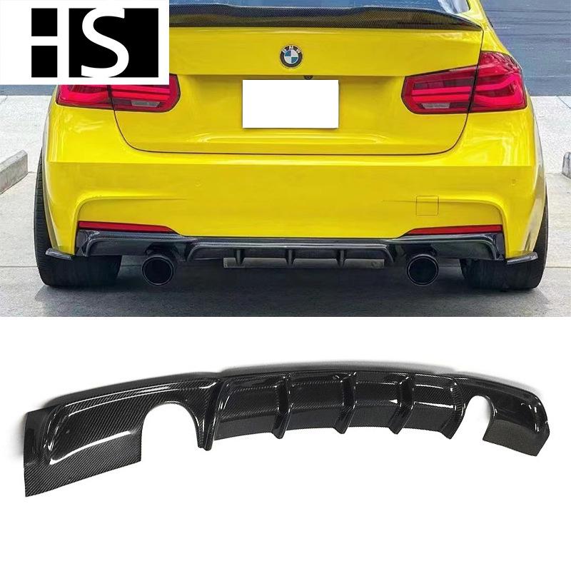

BMW 3 серии F30/F35 MT MP стиль задняя губа из углеволокна с двойным выходом обвес Yes чёрный
