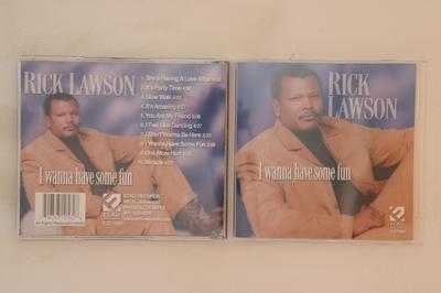 CD RICK LAWSON - I Wanna Have Some Fun ECD1056 Ecko Records 2003 US Soul/Funk Used