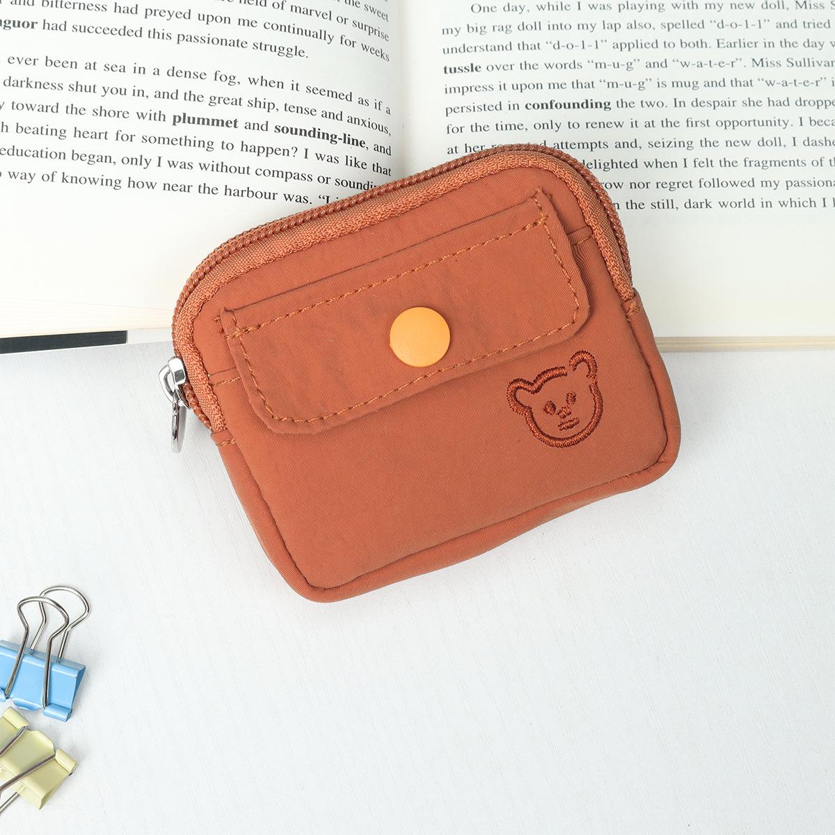 

Компактна сумка для зберігання карток, навушників і монет brick червоний колір