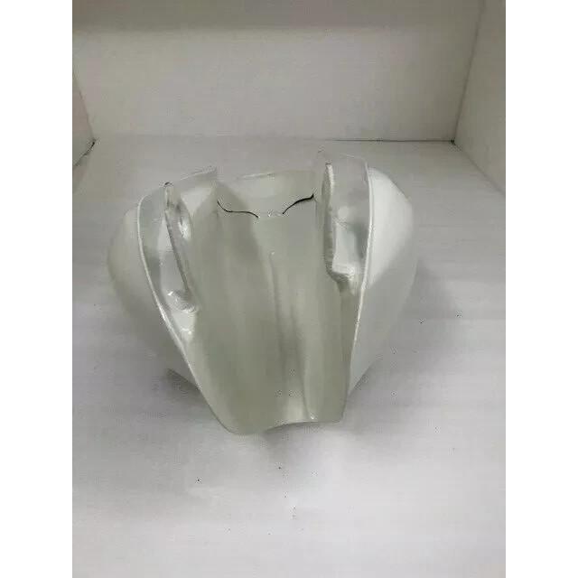 Yamaha Xt Tt 500 White Painted Steel Petrol Tank 1U6,1980 Model + Cap |Fit For