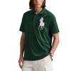 Polo SS22 Logo Embroidered Pullover Short Sleeve Polo Shirt Men Tops Green 710697457-035