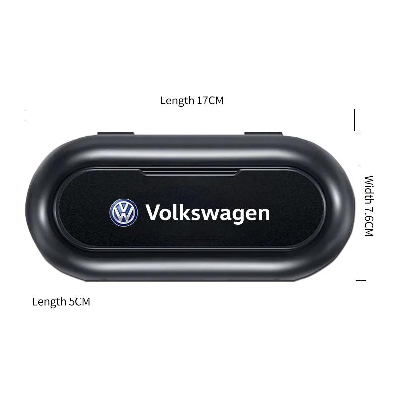 Für Volkswagen Auto Sonnenblende Sonnenbrillenetui Brillenhalter Auto Brillenetui Mit Für VW Volkswagen Jetta MK5 Golf Passat 601 171 Ca