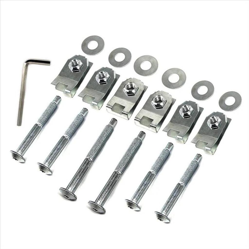 Mazda Ford Chassis Bolts Set 924-310: 6 Pieces (2 Long, 4 Short)