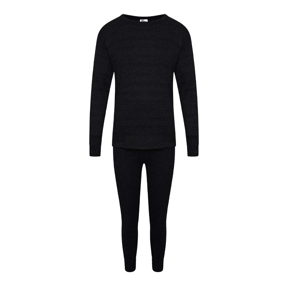 K Collection Childrens/Kids Long-Sleeved Thermal Base Layers Set