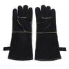 Wear-Resistant Cowhide Welding Gloves: Heat-Resistant, Anti-Scald, Thickened for BBQ and Welder Protection