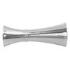 Double Jigger 304 Stainless Steel Thicken Design Wide Opening Glossy Appearance Easy Cleaning Alcohol Measuring Tool