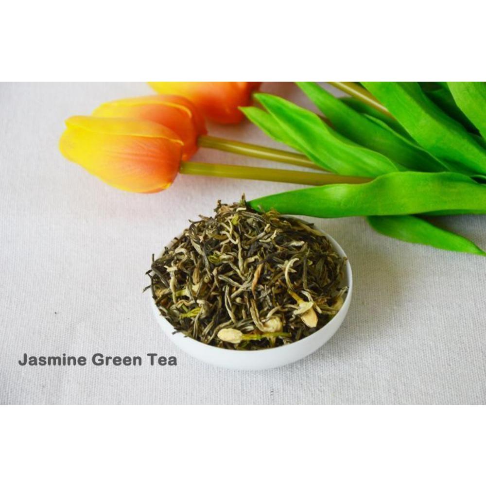2023100% натуральный свежайший чай с зелеными цветами жасмина — фото 9
