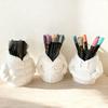 Creative Character Pen and Brush Holder - Desktop Decoration and Styling Ornament