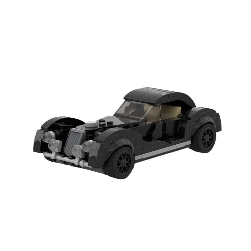 M Building Block Compatible With Lego 104978 Retro Classic Car, Assembled Model Speed Series 8 Grid Car Puzzle