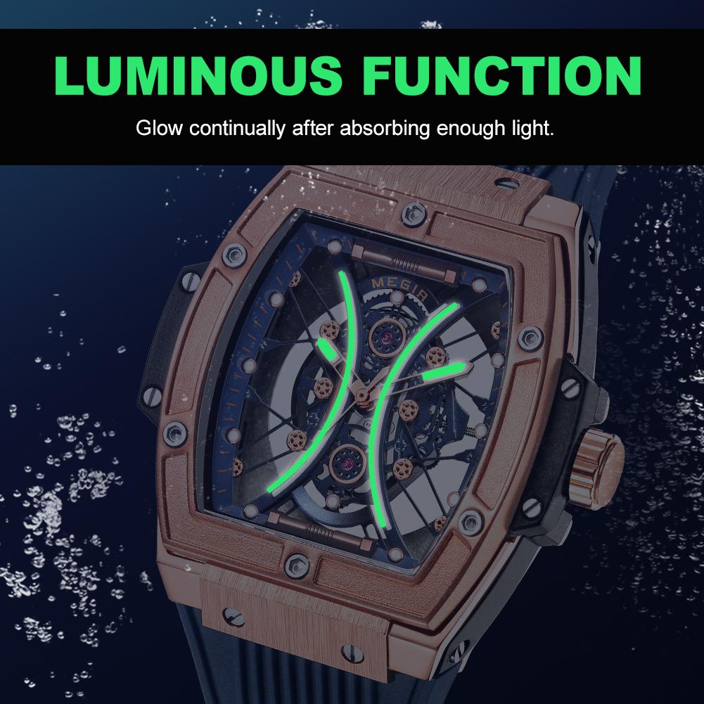 Megir Brand Luxury Quartz Watches for Men Waterproof Military Sports Watch Luminous Male Clock Wristwatch Reloj Hombre 8109