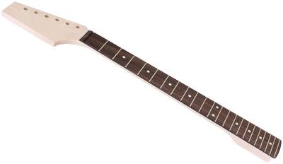 SCUD Elektrisk Guitarhals Halv Paddle ST Type Palisander Gribebræt 305R Jumbo Bånd 22 Bånd Venstrehåndet Ubehandlet (Hoved Ufærdigt) (12R) HNK-12/22TL
