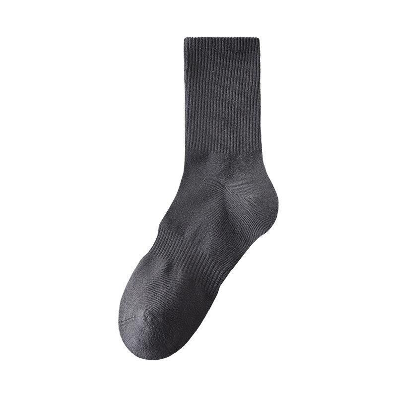 Men's Boneless Antibacterial Socks for Autumn and Winter, High Elasticity, Deodorizing and Antibacterial Business