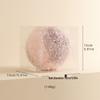 High-Quality Pink Foam Christmas Ball Ornament for Tree and Window Display