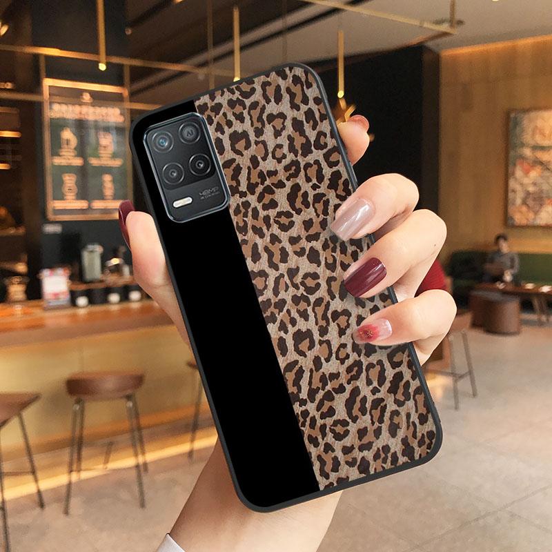 Leopard Phone Case for OPPO Realme GT 2 Pro X2 Pro XT C25S 8 7 6 Pro 6i GT Master C3 C21 C21Y C11 X3 SuperZoom