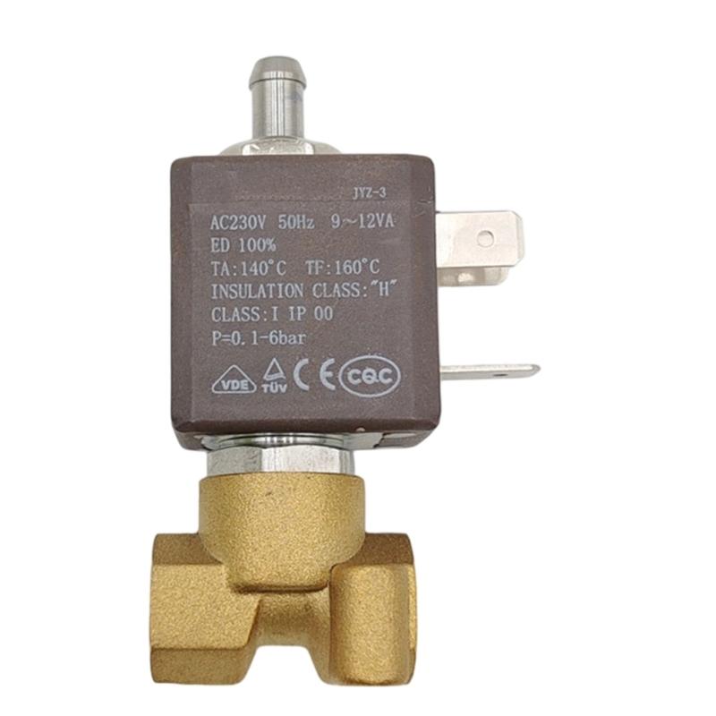 Steam Gas Solenoid Water Valves Replacement Electromagnetic Control Valves for Coffee Maker Steam Air Waters Boiler