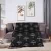 BMTH Bring Me The Horizon  Warm Soft Blanket  Picnic Plush Bedding Throws Pattern Outdoor Flannel Bedspread Sofa Bed Cover