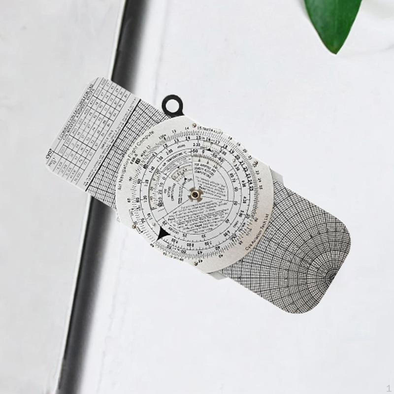 

Пилотная ползунковая линейка, манометр, многофункциональные фитинги, небольшой размер, мини-калькулятор линейки для гражданской авиации