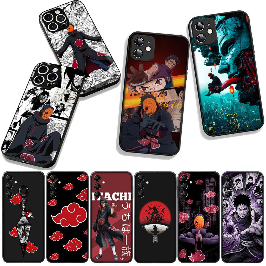 Obito Uchiha Tobi Narutos Akatsuki Itachi Cover Case for Apple iPhone 17 16 11 Pro XS Max XR 6 7 8 Plus 16E SE 2020 Air 5 SE2