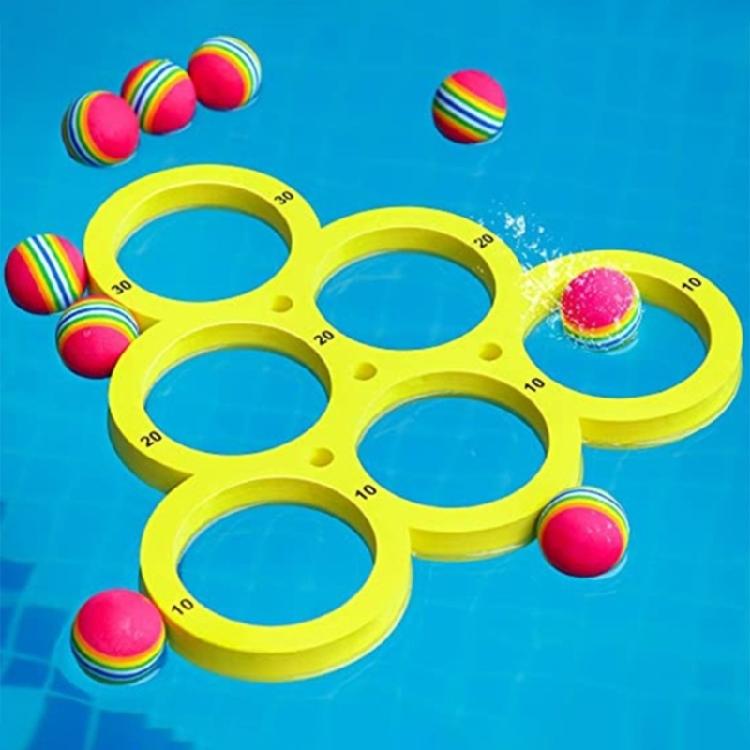 Swimming Pools Throwing Game Set Water Sport Entertainment Beach Pools Toy Pools Party Accessories