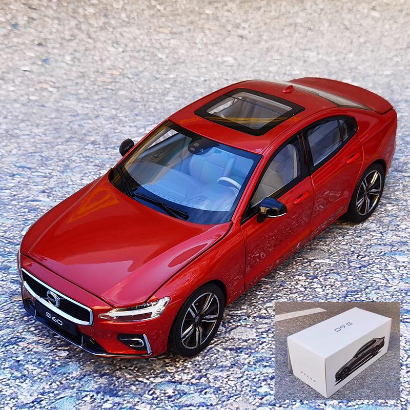 

1:18 Вольво S60 S60L Легкосплавна Модель Автомобіля Литі Металеві Іграшкові Транспортні Засоби Модель Автомобіля Висока Симуляція Колекція Дитячі Подарунки Декорація