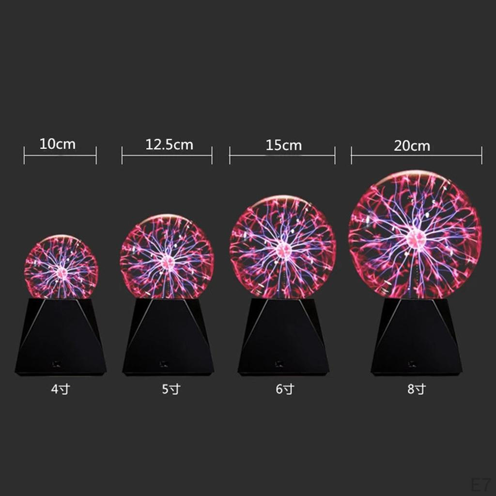 Ball Funny Science Globe Table Glowing Lamp Glitter Lighting